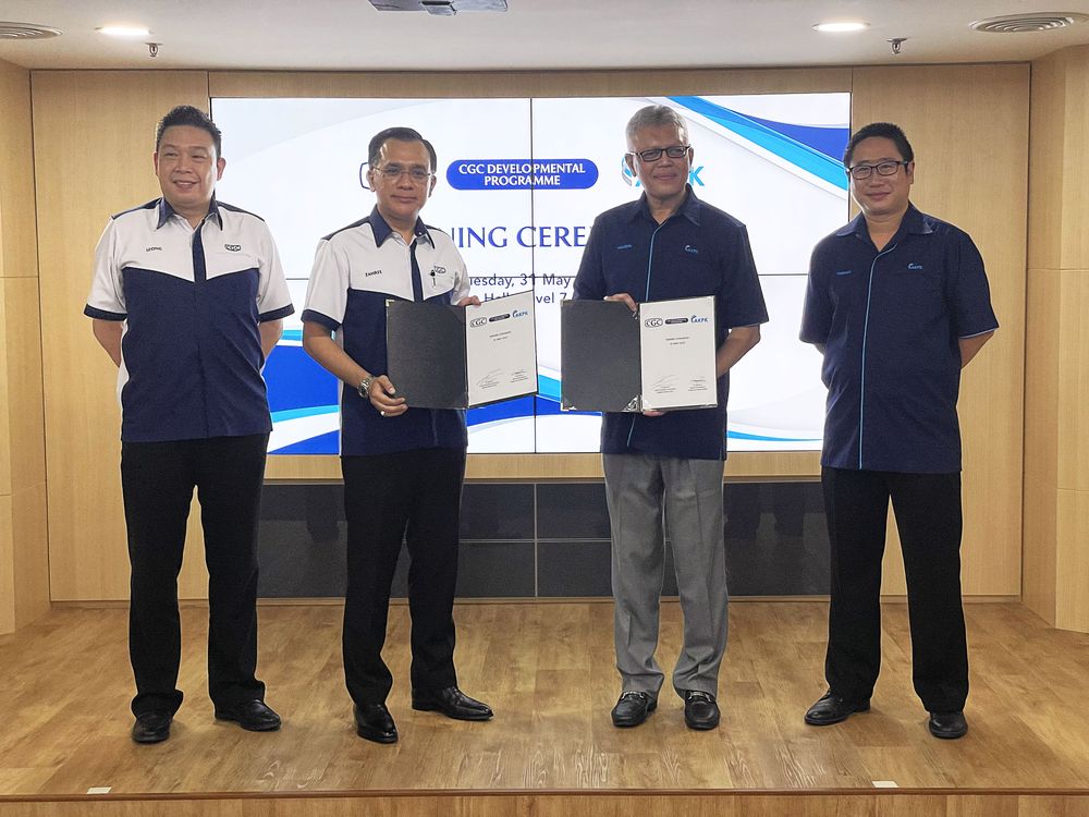 CGC与AKPK合作 提升中小微企金融知识